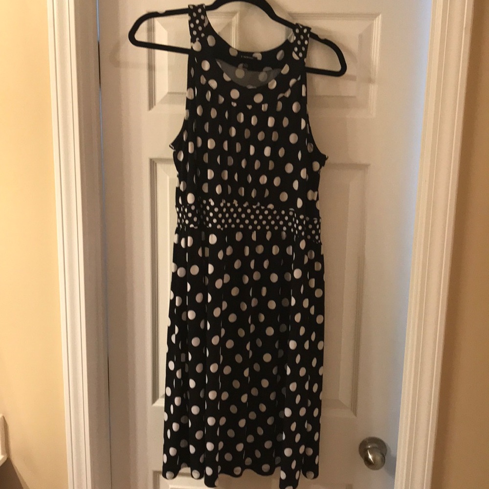 Apt 9 polka dot dress